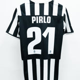 Juventus 2013-14 Pirlo Home Kit w/ Tags (L)