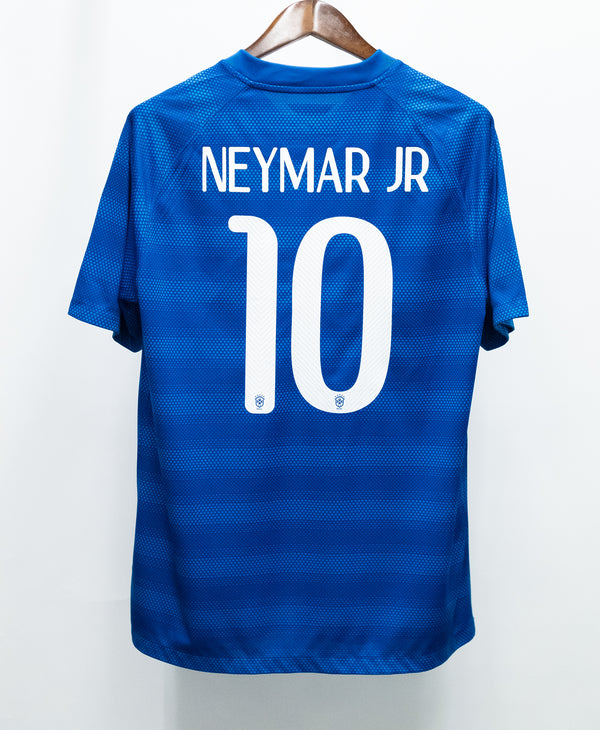 Brazil 2014 Neymar Jr Away Kit (L)