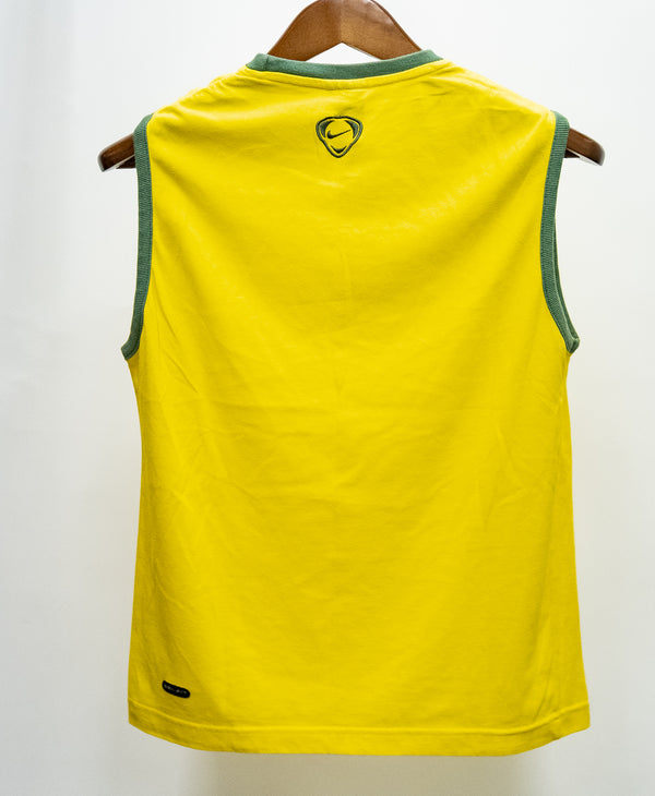 Brazil 2004 Sleeveless Training Kit (S)