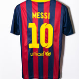 Barcelona 2013-14 Messi Fan Version Home Kit (M)