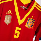 Spain 2013 Puyol Home Kit (M)