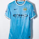 Manchester City 2013-14 Aguero Home Kit (S)