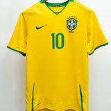 Brazil 2008 Ronaldinho Home Kit (S)