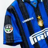 Inter Milan 1997-98 Ronaldo Home Kit (YXL)