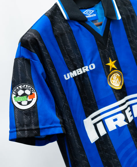 Inter Milan 1997-98 Ronaldo Home Kit (YXL)