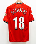 Manchester United 2001-02 Scholes Home Kit (M)