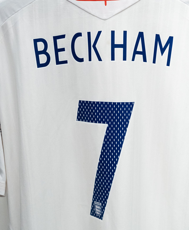 England 2008 Beckham Home Kit (3XL)