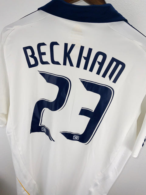 LA Galaxy 2008-09 Beckham Home Kit (L)