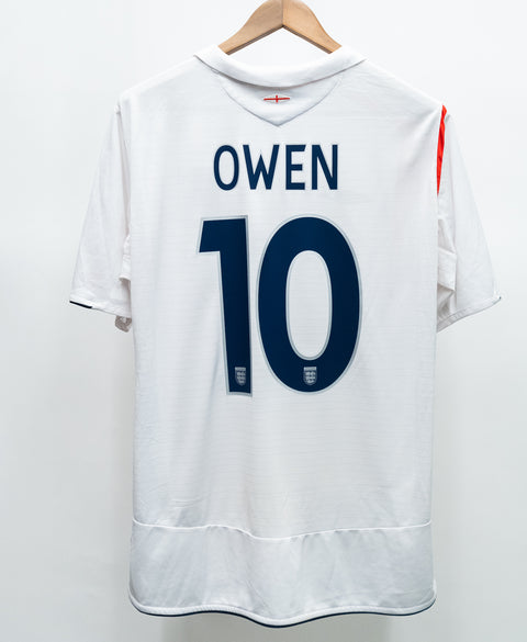 England 2006 Owen Home Kit (XL)