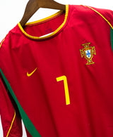 Portugal 2002 Figo Home Kit (L)