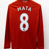 Manchester United 2013-14 Mata Long Sleeve Home Kit (M)