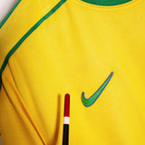 Brazil 1998 Ronaldo Home Kit (M)