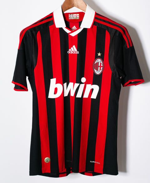 AC Milan 2009-10 Ronaldinho Home Kit (S)