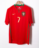 Portugal 2008 Ronaldo Home Kit (L)