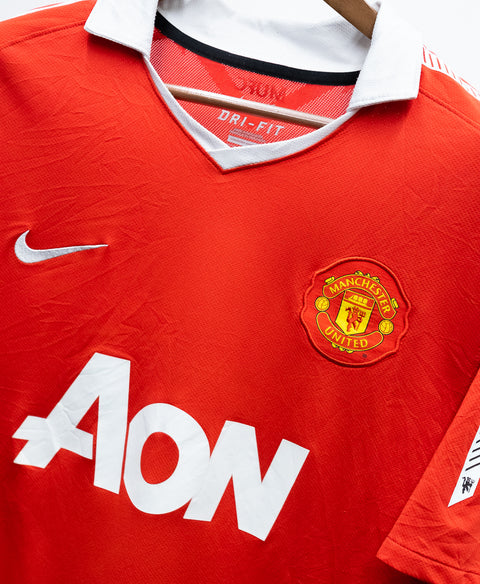 Manchester United 2010-11 Berbatov Home Kit (L)