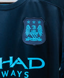 Manchester City 2015-16 Kun Aguero Long Sleeve Away Kit (M)
