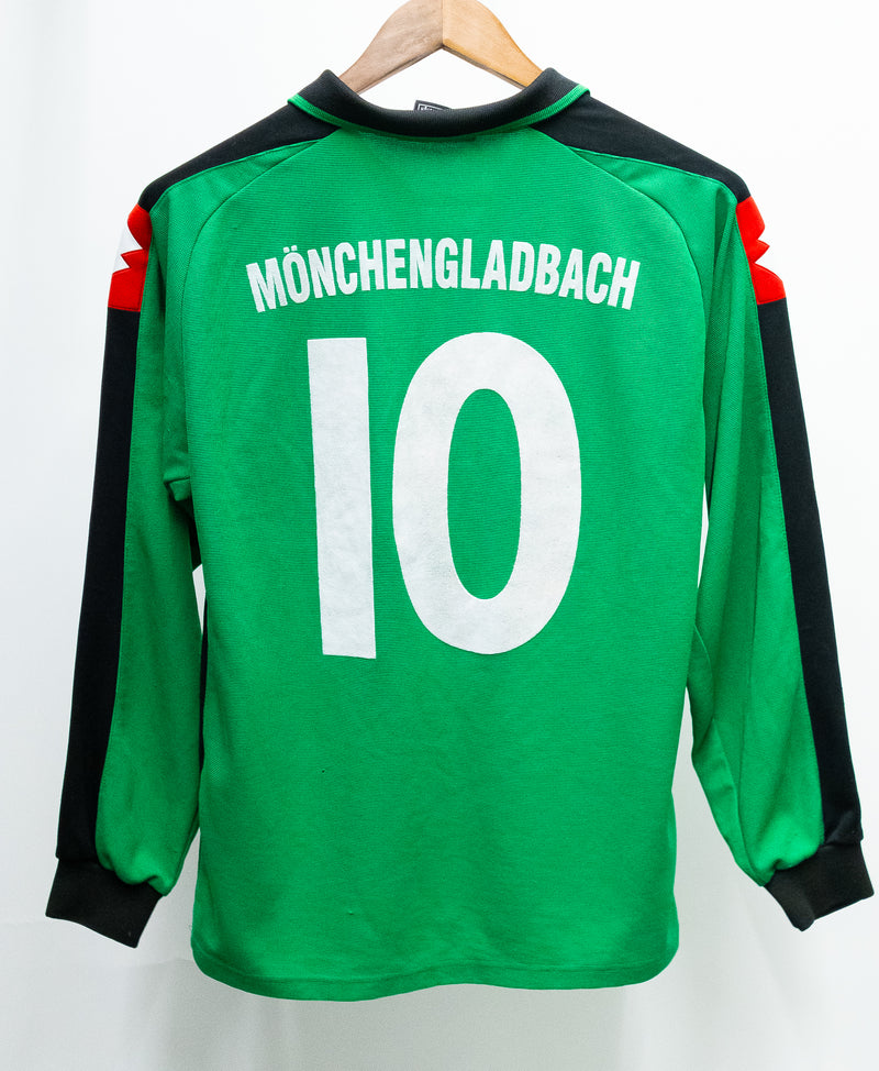 Borussia Mönchengladbach 2003-05 Van Houdt Long Sleeve Away Kit (S)