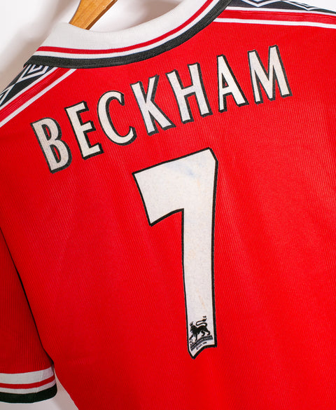 Manchester United 1998-99 Beckham Home Kit (M)