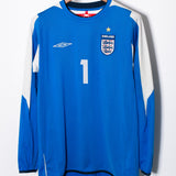 England 2004 James Long Sleeve GK Kit (L)