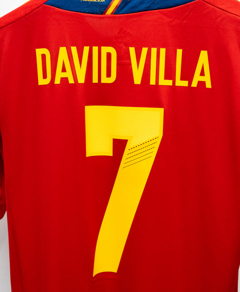 Spain 2012 David Villa Home Kit w/ tags (S)