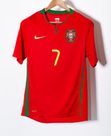 Portugal 2008 Ronaldo Home Kit (S)