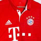 Bayern Munchen 2016-17 Robben Player Issue Home Kit (L)