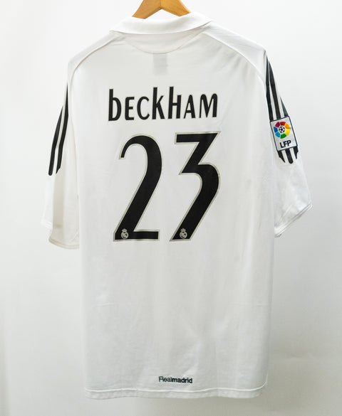 Real Madrid 2005-06 Beckham Home Kit (2XL)