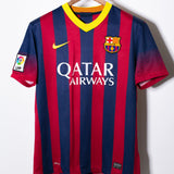 Barcelona 2013-14 Messi Home Kit (M)