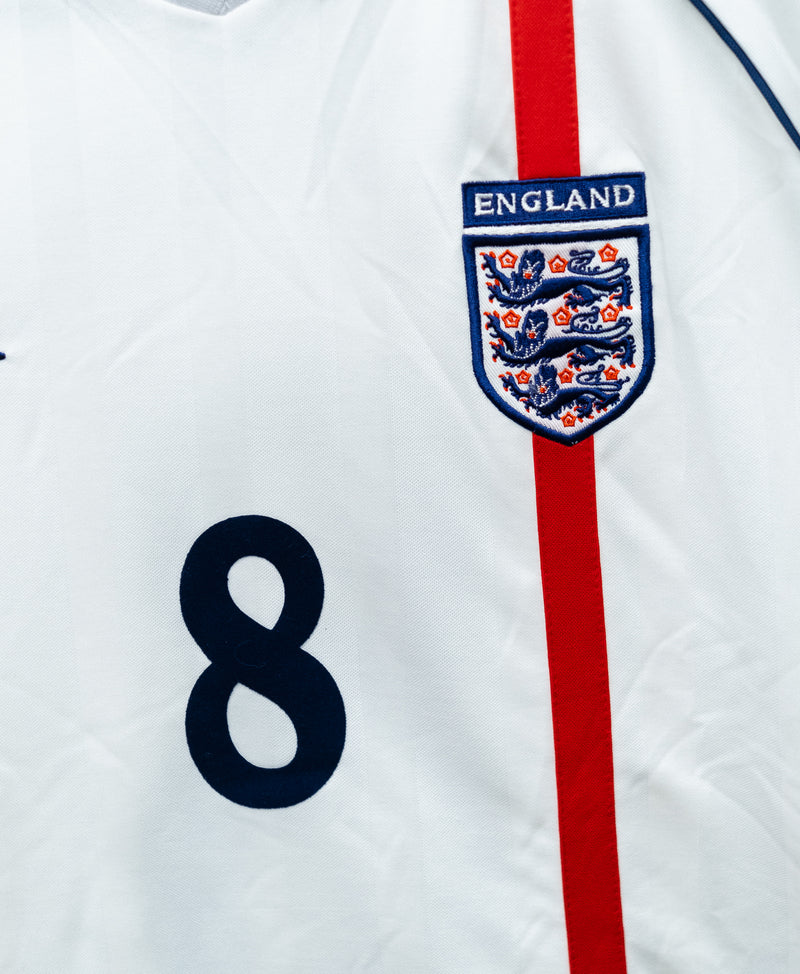 England 2002 Scholes Home Kit (XL)