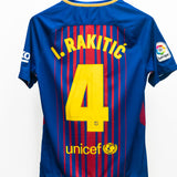 Barcelona 2017-18 I. Rakitic Home Kit (S)