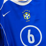 Brazil 2004 R.Carlos Away Kit (L)