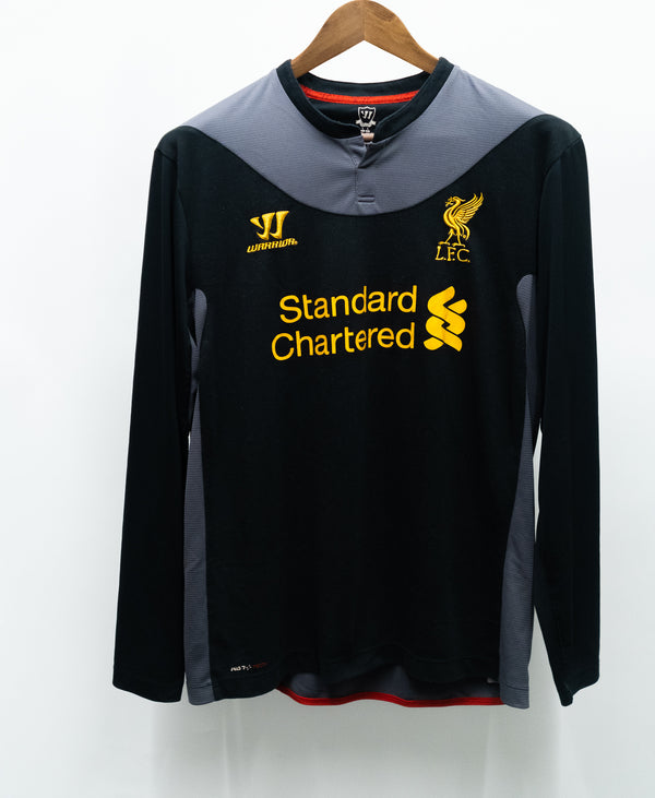 Liverpool 2012-13 Gerrard Long Sleeve Away Kit (L)