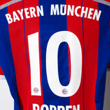 Bayern Munchen 2014-15 Robben Home Kit (M)