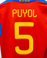 Spain 2011 Puyol Home Kit (S)