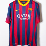 Barcelona 2013-14 Messi Home Kit (XL)
