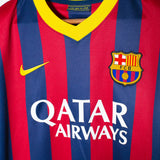 Barcelona 2013-14 Messi Home Kit (XL)