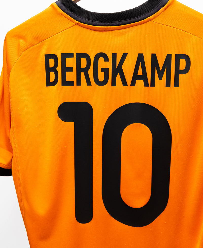 Netherlands 2000 Bergkamp Home Kit (XL)