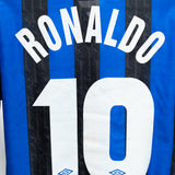 Inter Milan 1997-98 Ronaldo Home Kit (YXL)