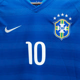Brazil 2014 Neymar Jr Away Kit (L)