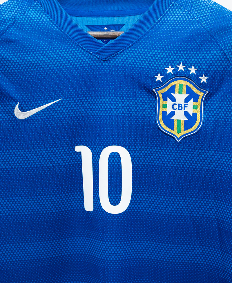 Brazil 2014 Neymar Jr Away Kit (L)