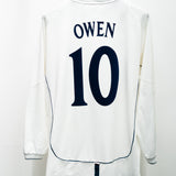 England 2002 Owen Long Sleeve Home Kit (XL)