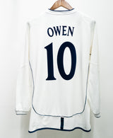 England 2002 Owen Long Sleeve Home Kit (XL)