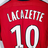 Lyon 2015-16 Lacazette Away Kit (M)