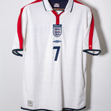 England 2004 Beckham Home Kit (L)