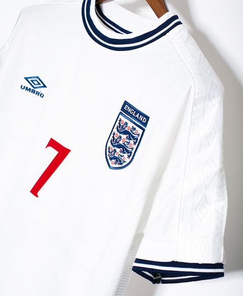 England 2000 Beckham Home Kit (L)