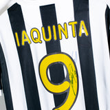 Juventus 2009-10 Laquinta Signed Home Kit (XL)