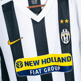 Juventus 2009-10 Laquinta Signed Home Kit (XL)