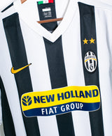 Juventus 2009-10 Laquinta Signed Home Kit (XL)