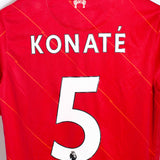 Liverpool 2021-22 Konate Home Kit (M)