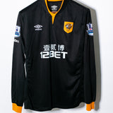 Hull City 2014-15 Robertson Long Sleeve Away Kit (M)